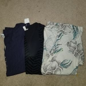 NWT Bundle of 3 Tops Size XL